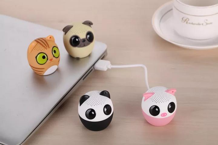 Image du produit PhoneLook Mini enceinte speaker portable légère avec Bluetooth sans fil en forme d’animal Panda (2 h)