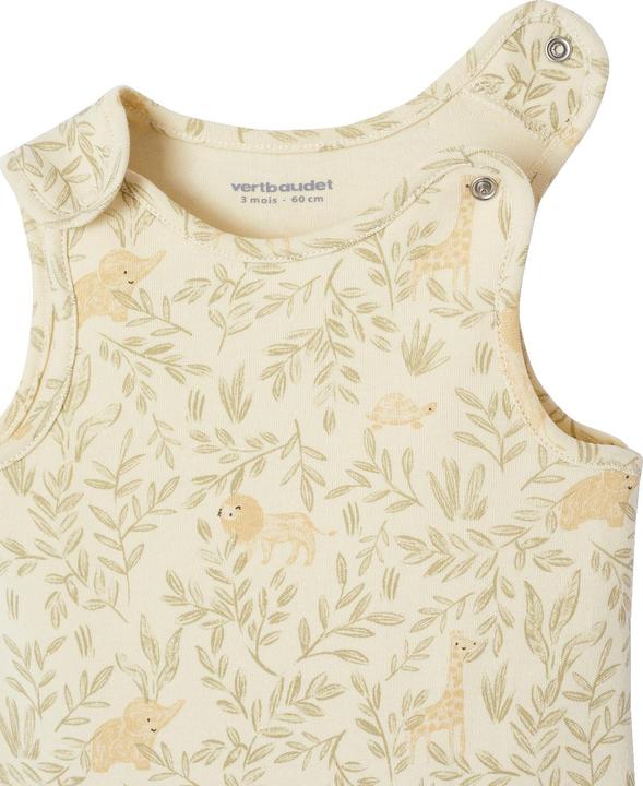 Image du produit Vertbaudet Bio-Kollektion: Baby Geschenk-Set aus Body, Latzhose & Mütze (62)