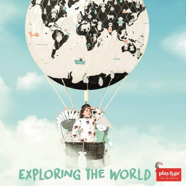 Immagine prodotto play&go Mappa del mondo/Stelle (140 x 140 cm)