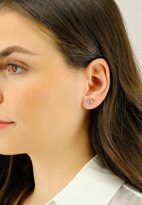 Image du produit Muau Boucles d'oreilles (Or blanc 750)