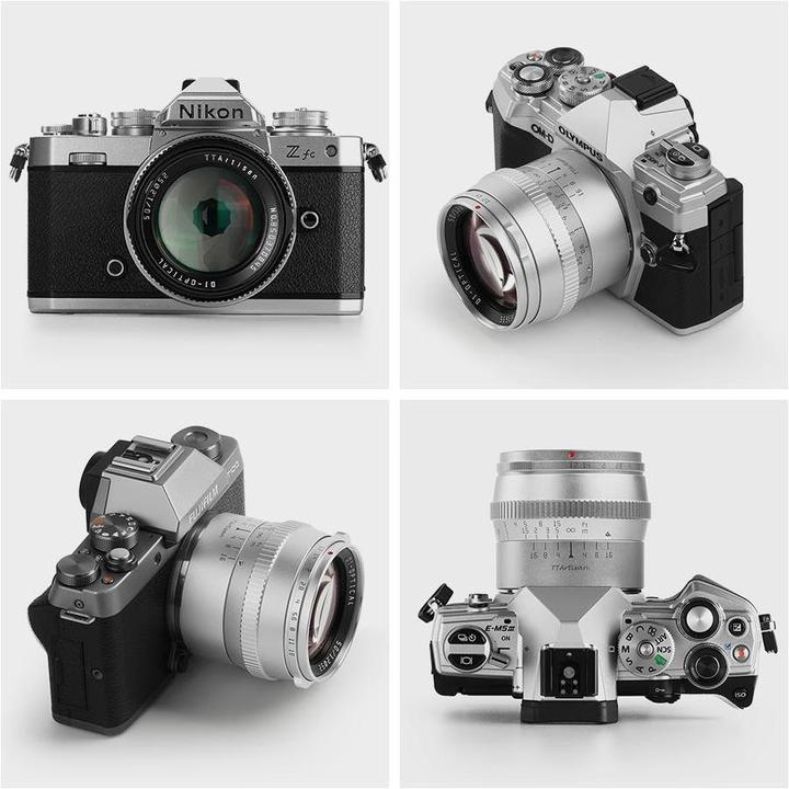 Actual product image TTArtisan Fixed focal length APS-C 50 mm f1.2 - MFT (Micro Four Thirds, APS-C / DX)