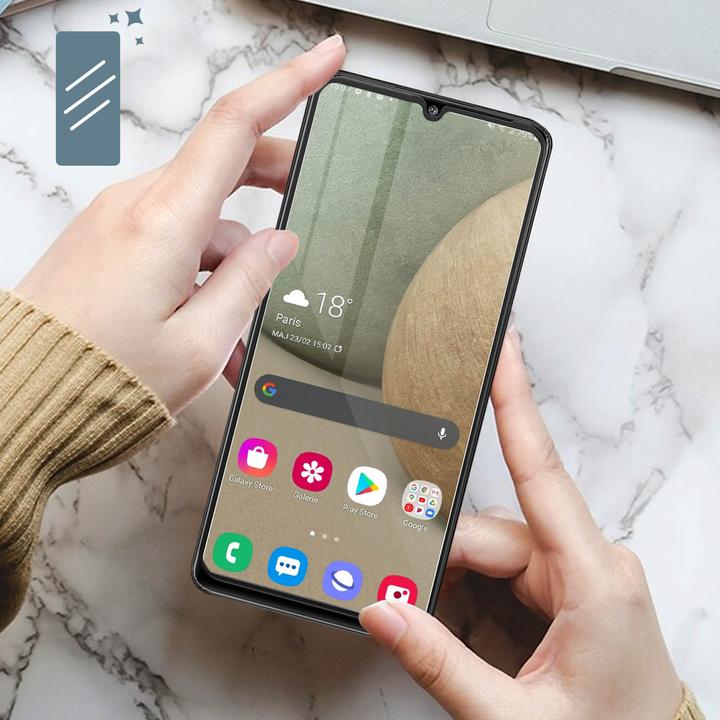 Immagine prodotto Avizar Vetro antiproiettile, pellicola di protezione del vetro, vetro protettivo (1 Pezzo/i, Samsung Galaxy M22)