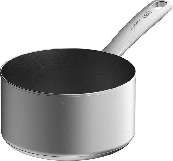 Produktbild BergHoff Leo Recycled Steelpan Rvs 16cm (16 cm, Stielkasserolle, Edelstahl)