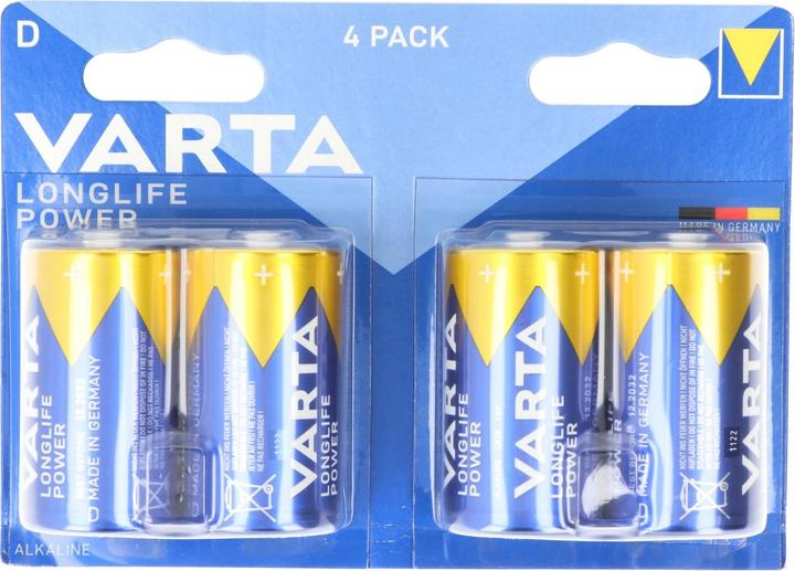 Produktbild Varta Longlife Power (4 Stk., D, 16500 mAh)