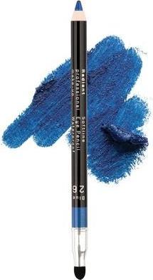Actual product image Radiant Professional Softline Waterproof Eye Liner Pencil with Smudging Tool Long Lasting Under Eyel (Blue)
