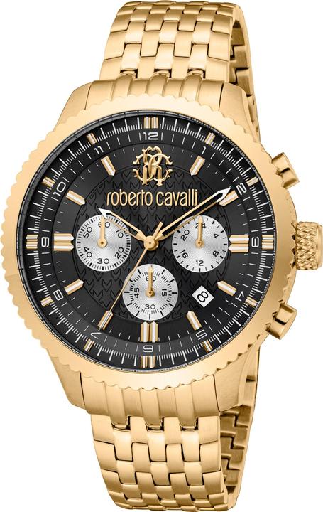 Roberto Cavalli Herrenuhr (Chronograph, 44 mm)