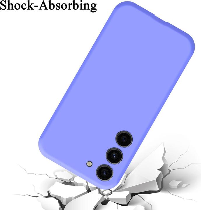 Actual product image Cadorabo Bumper TPU Liquid Silicone Case (Samsung Galaxy S23+)