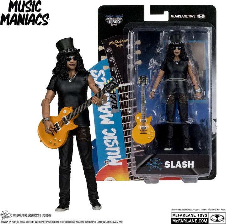 Image du produit McFarlane Music Maniacs Rock figurine Slash 15 cm