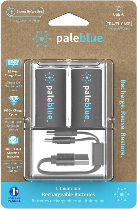 Image du produit Pale Blue Battery C (2 pcs, C, 2800 mAh)