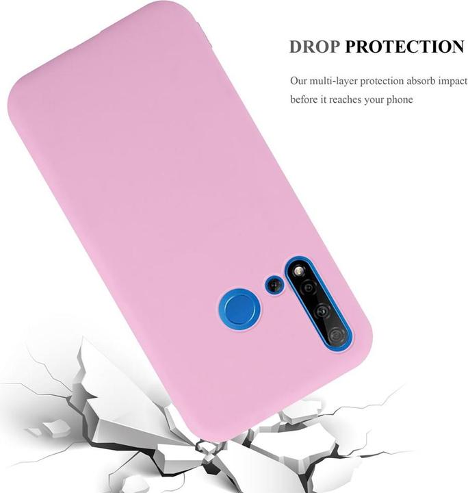Image du produit Cadorabo Couverture TPU Candy (Huawei Nova 5i, Huawei P20 Lite (2019))
