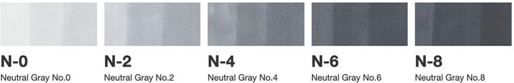 Actual product image Copic Sketch (Grey, 3.70 mm, 6 x)