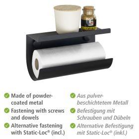 Actual product image Wenko Rollenhalter Mod. Jet aus pulverbeschichtetem Metall