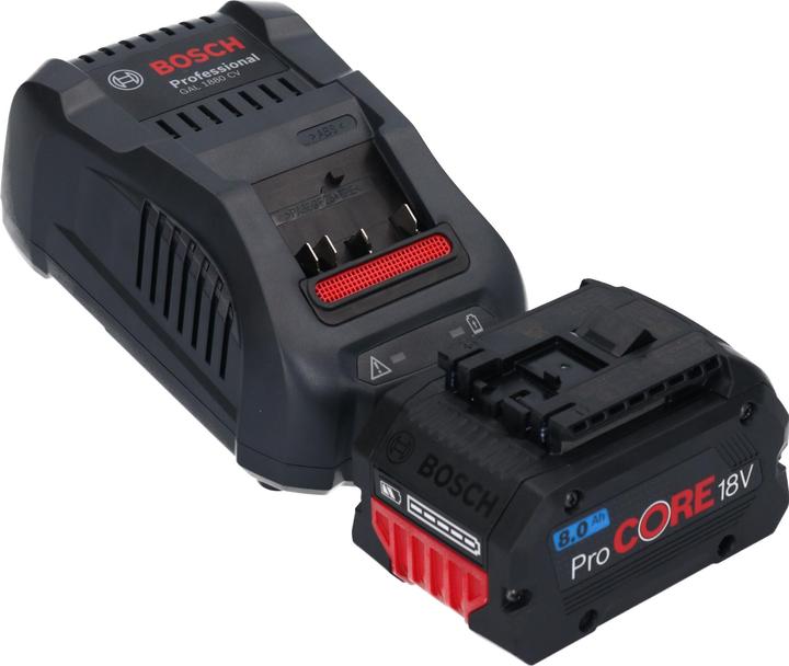 Produktbild Bosch Professional Bosch GWS 18V-10 Professional Akku Winkelschleifer 18 V 125 mm Brushless + 1x ProCORE Akku 8,0 Ah + (125 mm)