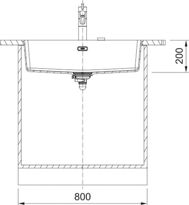 Image du produit Franke Evier Fragranit Maris MRG 110-72 (40 cm, 72 cm)