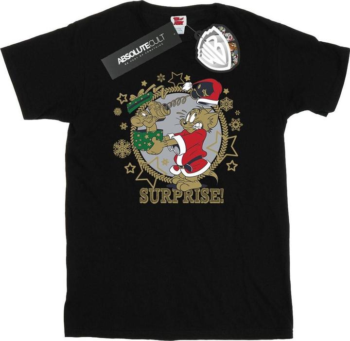 Tom & Jerry Christmas Surprise TShirt (3XL)