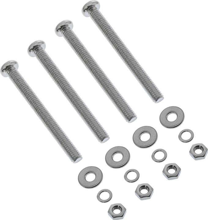InLine Fan screw set for 25mm fan, 4 pieces