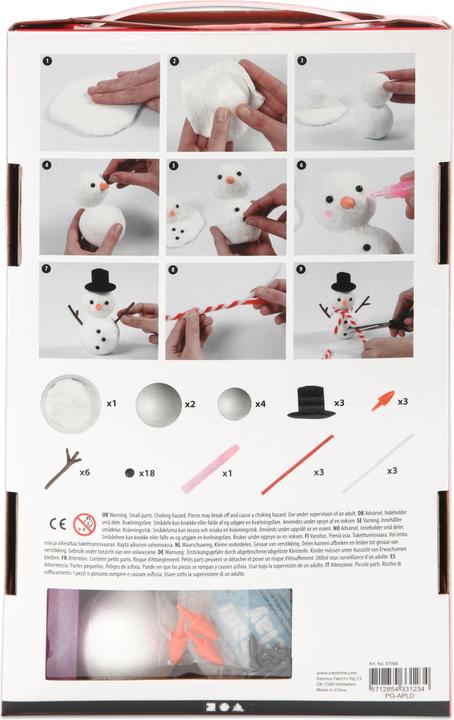 Produktbild Creativ Company Schneemann