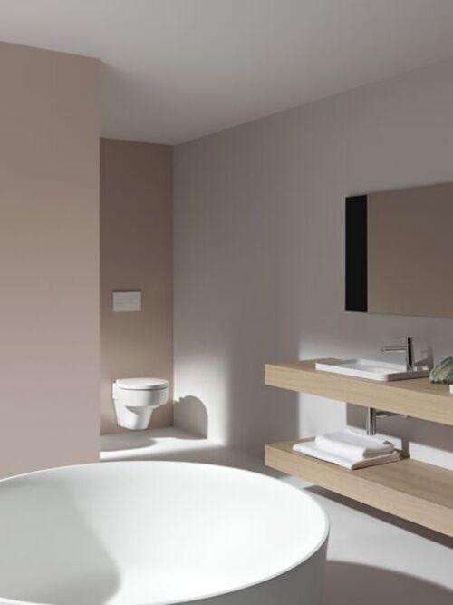 Produktbild Laufen Badewanne VAL 1300x1300mm, rund, freistehend weiss (460 l, 130 cm, 130 cm)