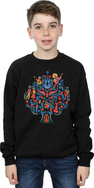 Actual product image Disney Boys Coco Tree Pattern Sweatshirt (128)