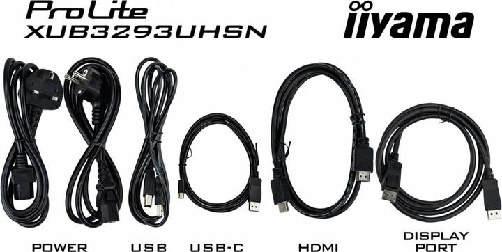 Actual product image iiyama ProLite XUB3293UHSN-B5 (3840 x 2160 Pixels, 31.50")