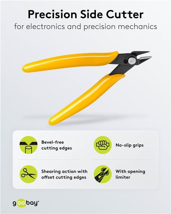 Image du produit FixPoint Pince coupante latérale de précision (130 mm)