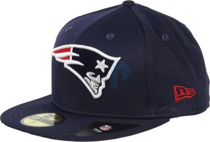 New Era NFL - New England Patriots - Fitted Trainer 59Fifty Cap Blau 7 1/8 (56)