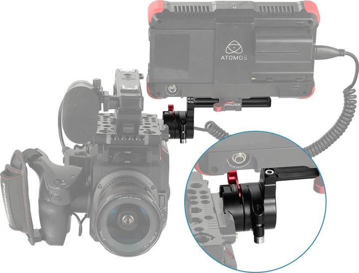Image du produit SmallRig EVF Mount NATO Rail (Accessoires pour moniteurs)