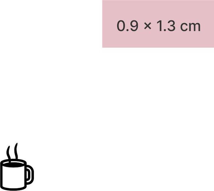Image du produit minink Tatouage temporaire - Tasse à café parfumée