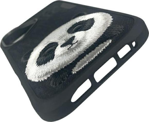 Produktbild Mocco Nimmy case iPhone 16 6.1" black Big Eyed Pet 2.0 Panda (Apple iPhone 16)