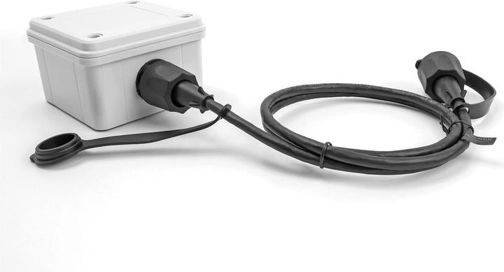 Produktbild Delock Netzwerkkabel RJ45 Stecker zu RJ45 Stecker Cat.6 STP mit Verschlusskappe Outdoor IP68 staub- und was (S/UTP, CAT6, 3 m)