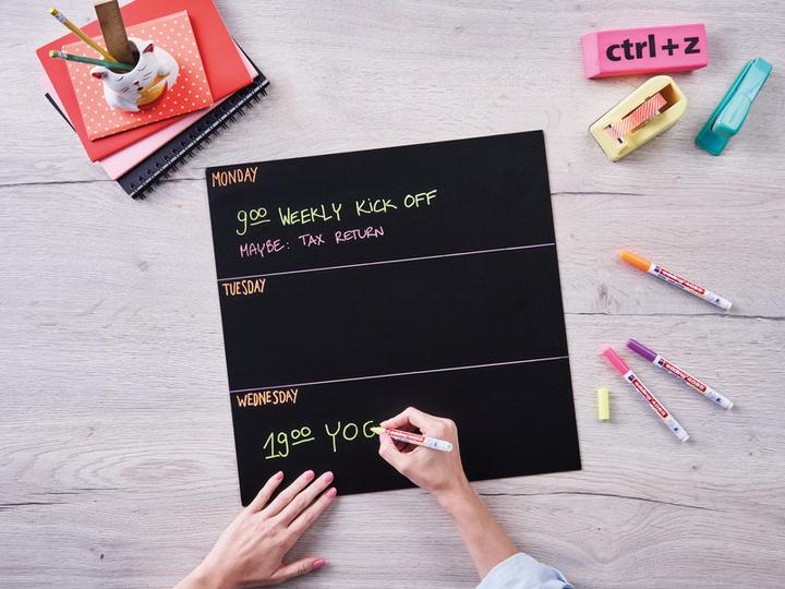 Produktbild Edding 4085 - Chalk Marker (Violett, Hellviolett, 1 mm, 1 x)