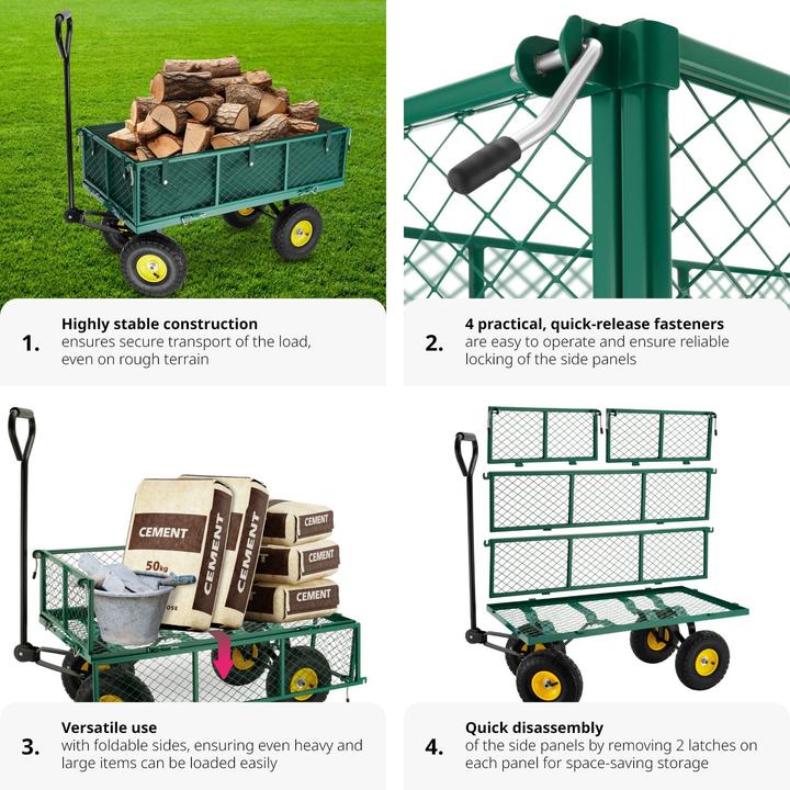 Produktbild tectake Bollerwagen