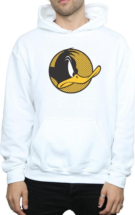 Immagine prodotto Looney Tunes Daffy Duck Dotted Profile Felpa con Cappuccio Uomo (3XL)