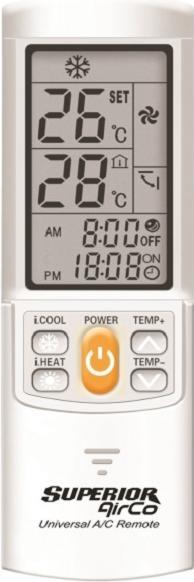 Image du produit Superior Aircoplus (Télécommande universelle, Infrarouge)