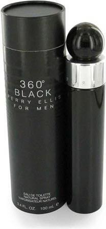 Actual product image Perry Ellis 360 Black Eau De Toilette Spray (Eau de parfum, 100 ml)