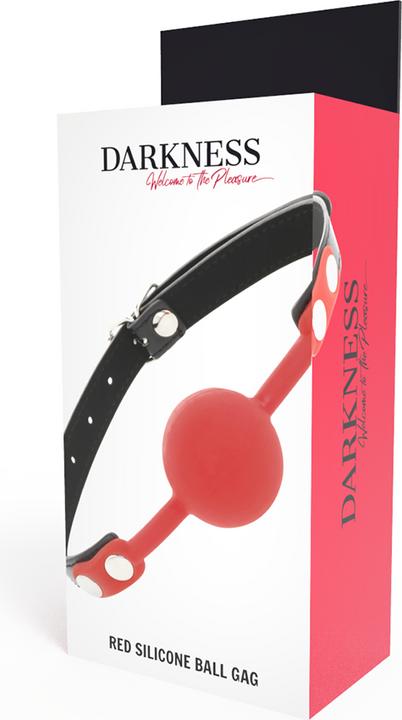Produktbild Darkness Ball Silicone Gag Rot