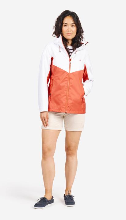 Immagine prodotto Tribord Women’s sailing waterproof jacket - Sailing 100 white orange (L)