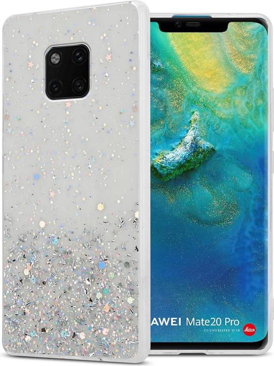 Transparent avec paillettes