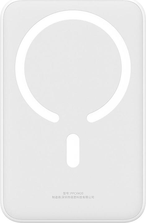 Productafbeelding Baseus Powerbank Magnetic Mini 20000mAh 20W (wit) (20000 mAh, 20 W, 74 Wh)