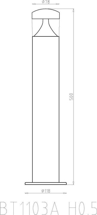 Actual product image Globo Fosca (450 lm, IP44)