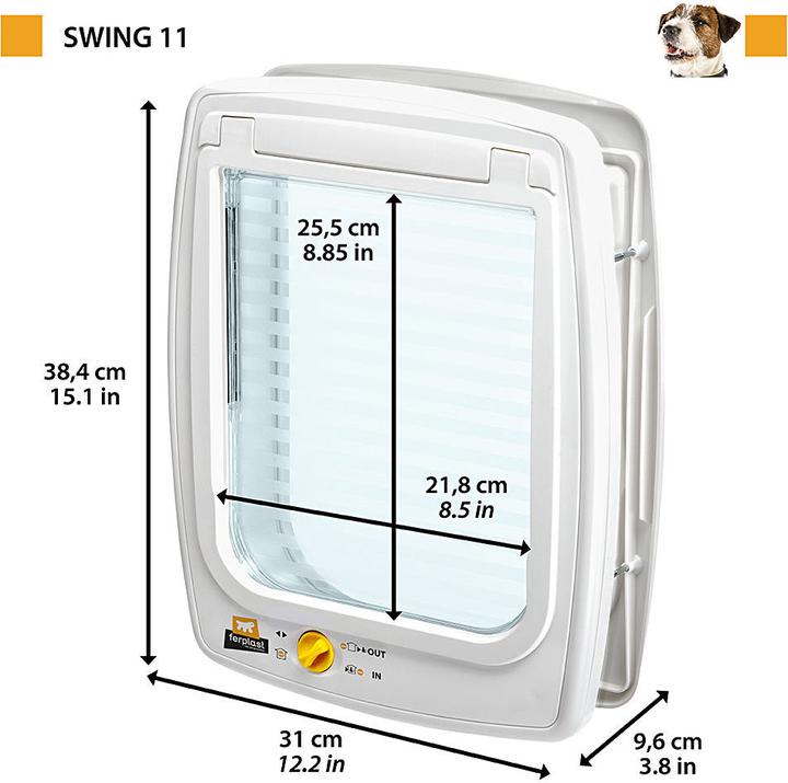 Produktbild Ferplast Swing 12 (Manuelle Katzenklappe)