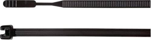 Produktbild HellermannTyton Q-tie Kabelbinder Q18L 195x2,6mm schwarz (Kunststoffkabelbinder, 195 mm, 100 Stk.)