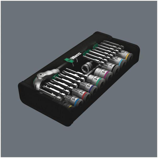 Produktbild Wera 8100 SB 9 Zyklop Speed-Knarrensatz (9/16", 5.5 mm, 5/8", 7/32", 3/8", 5/16", 3/4", 1/4", 1/2", 11/16", 7/16", 3/16")