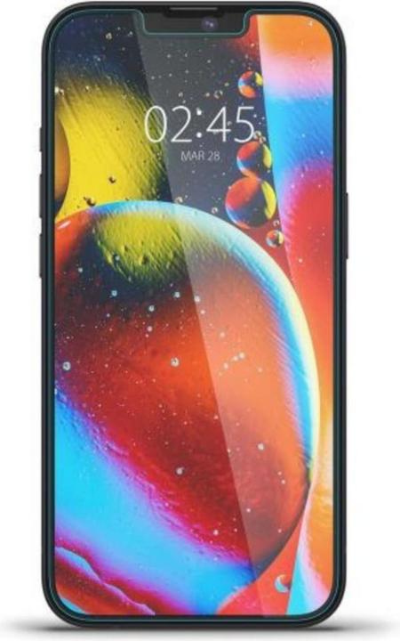 Produktbild Spigen Gehärtetes Glas GLAS.tR ez Passend für Apple iPhone 13 (1 Stück, Apple iPhone 14, Apple iPhone 16e, Apple iPhone 13 Pro, Apple iPhone 13)