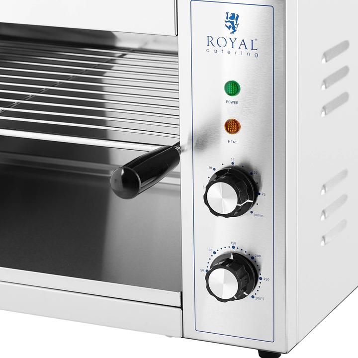 Produktbild Royal Catering Salamander Grill 3.000 W 50 - 300 °C Salamander Küche Salamander Gastro
