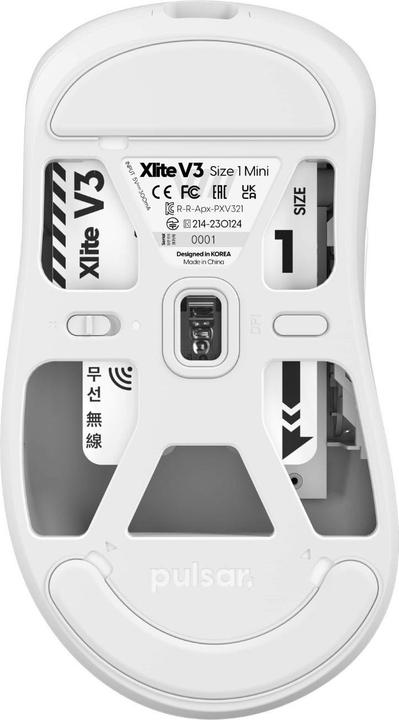 Actual product image Pulsar Gaming Gears Xlite V3 - Mini Size 1 (Wireless, Cable)