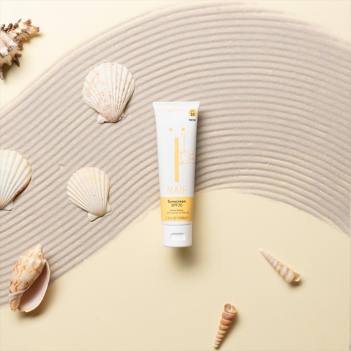 Immagine prodotto Naïf Crema solare per bambini e ragazzi (Crema solare, SPF 30, 100 ml, 1 g)