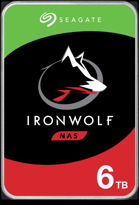 Produktbild Seagate IronWolf (6 TB, 3.5", CMR)