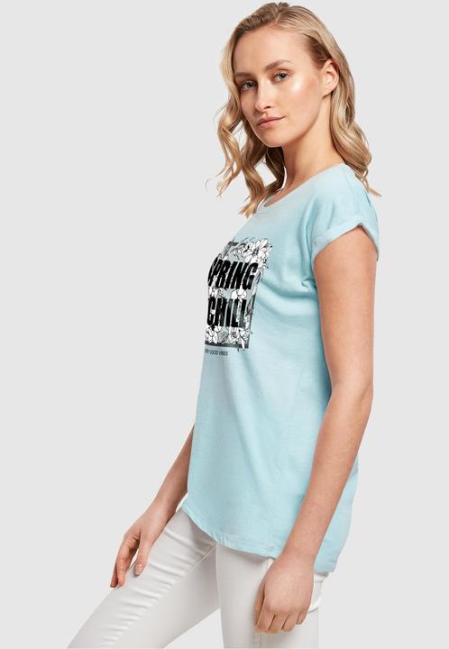 Actual product image Merchcode Ladies Spring And Chill Extended Shoulder Tee - 113645 (XL)
