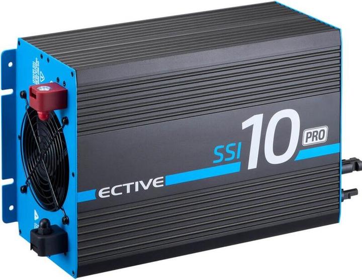Produktbild Ective SSI 10 PRO 1000W/12V 4in1 Sinus-Wechselrichter mit Netzvorrangschaltung, Ladegerät & MPPT Laderegler